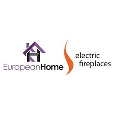 european home electric fireplaces logo